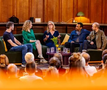 James Hobbs on the panel discussing the topic